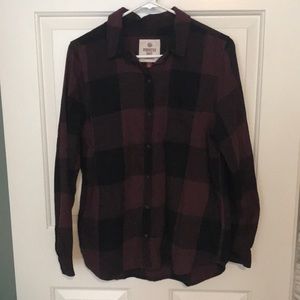 flannel top